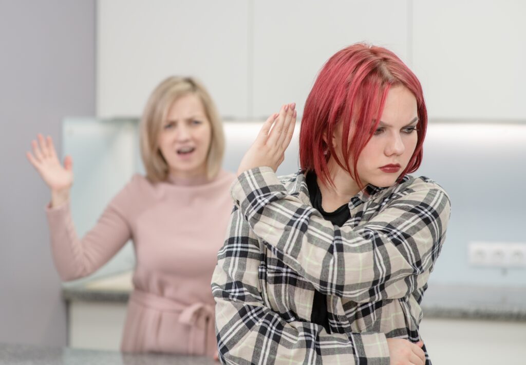 USP: Behavioral Issues (Teen child arguing with parent)